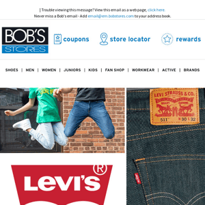 Save Up to 30% on Levi's