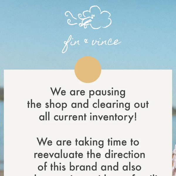 SHOP PAUSE - INVENTORY CLEAR OUT! 🚨