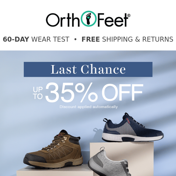 LAST DAY: Up to 35% off