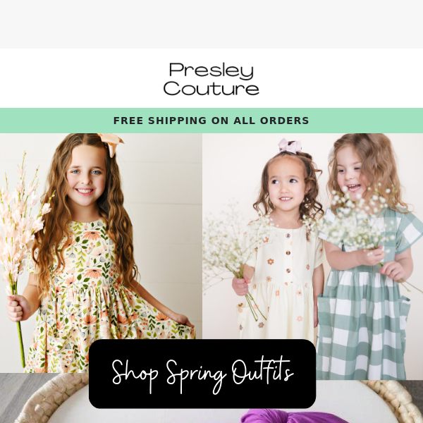 🌸 New Spring Outfits for Your Little Ones
