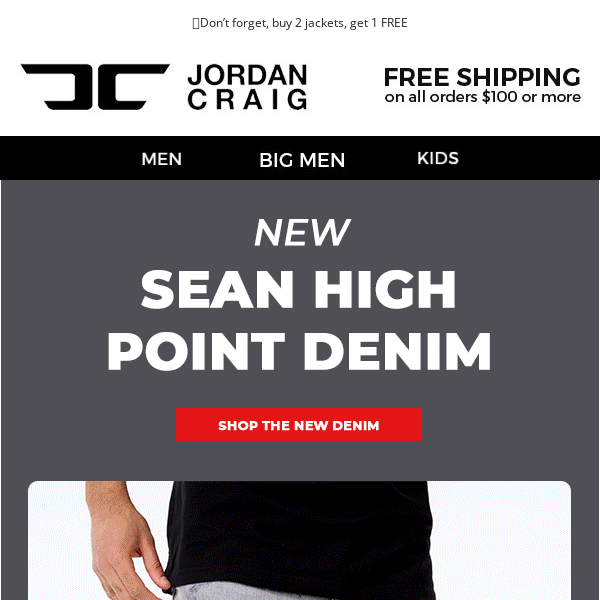 That NEW NEW! New Sean High Point Denim!