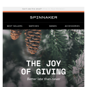 The Joy of Giving