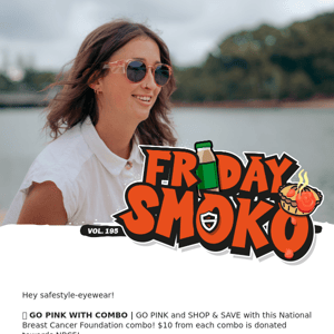 Friday 'GO PINK COMBO' Smoko 🎀