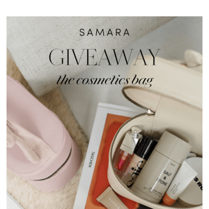 Win a FREE Cosmetics Bag