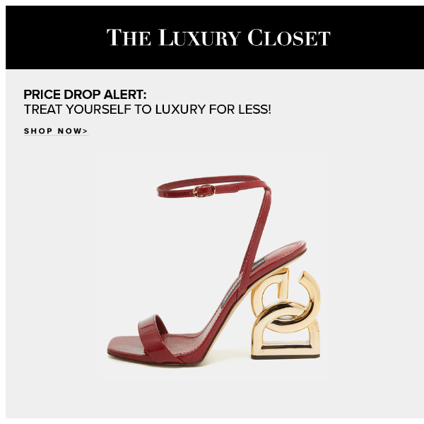 Price Drop Alert: Treat Yourself to Luxury for Less! 😍