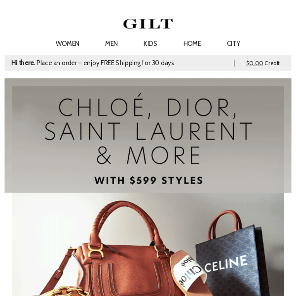 $599 Styles (!!) Chloé, Dior, Saint Laurent & More