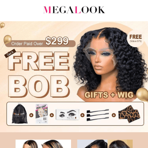 Hi! Here's a free wig waiting for you.