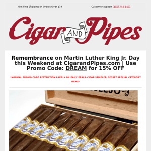 MLK Cigar Sale💥Espinosa Deals! Laranja Azulejo, 601  & More!!