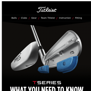Revolutionizing Iron Performance: A Closer Look at the New Titleist T-Series