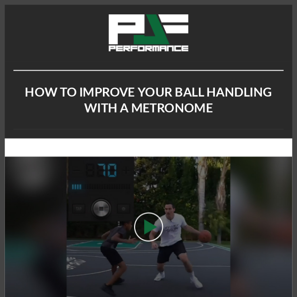 PJF Blog : How to Improve Your Ball Handling with a Metronome