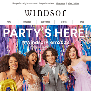 Party's Here! #WindsorProm2023