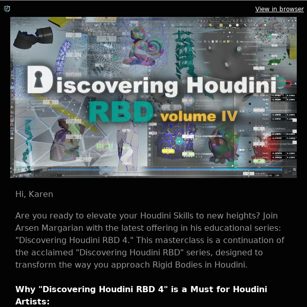 🧱Step Up Your 3D Game with Houdini RBD 4 - Start Learning Now!