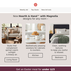 New from Hearth & Hand with Magnolia.