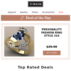 Personality Fashion Ring Style 316