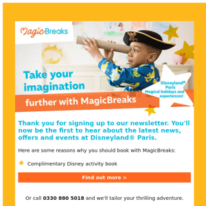 Make magical memories with MagicBreaks!