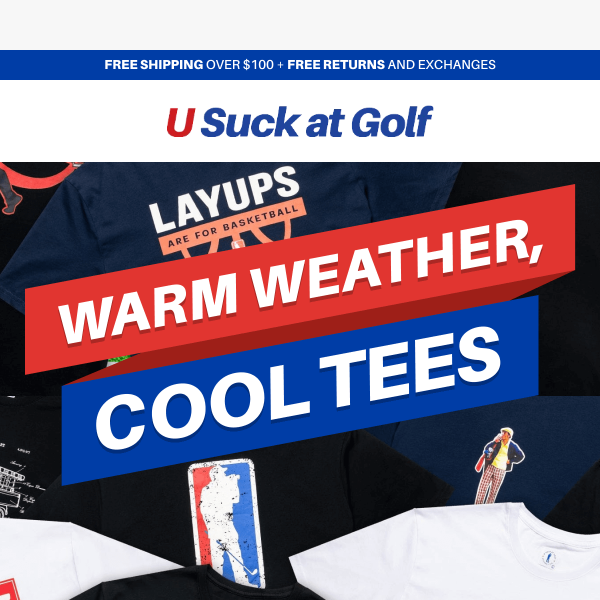 Tee Off in Style: New USAG T-Shirts!