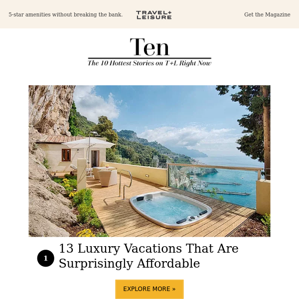 13 Luxury Vacations That Are Surprisingly Affordable