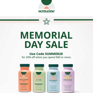 Memorial Day Sale is Here! 🇺🇸