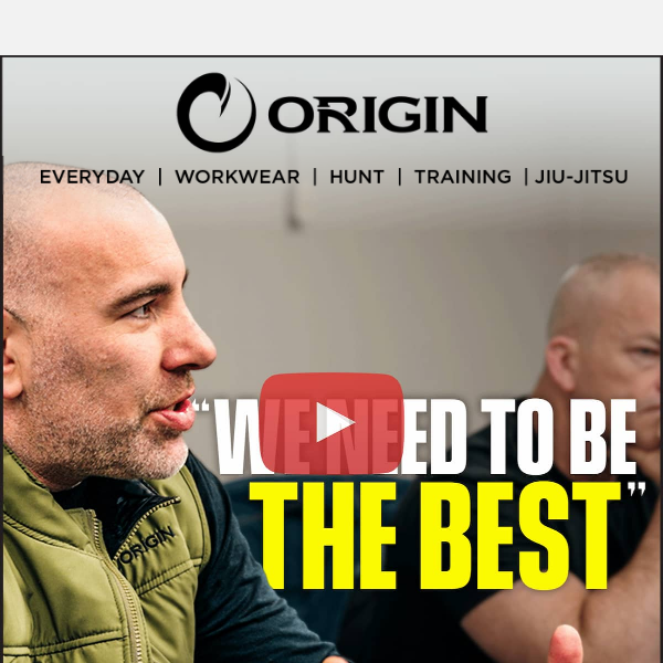 AT ORIGIN™, WHAT DO WE EXPECT FROM OUR PRODUCTS AND OURSELVES?