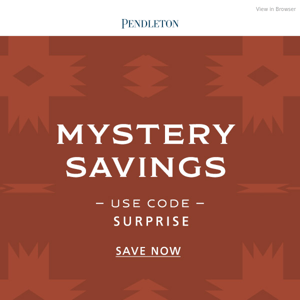 Mystery Savings