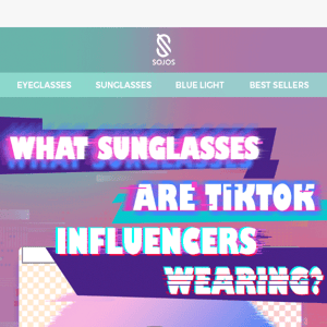 What sunglasses are tiktok influencers wearing?⚡🔥🕶️