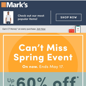 Can't Miss Spring deals are here