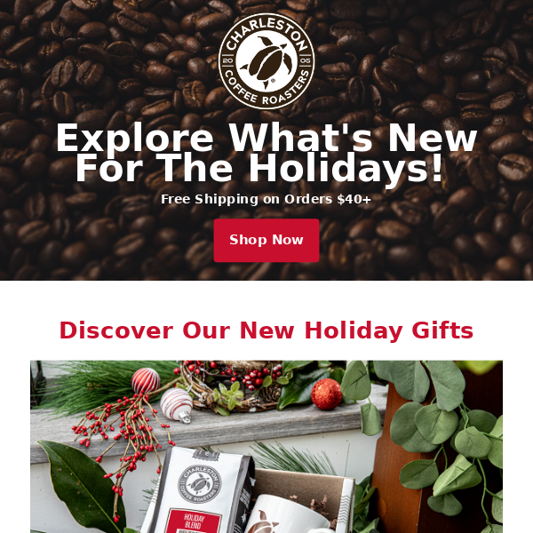 , ☕️New Holiday Gifts!  New Merch!  New Coffee Recipe!