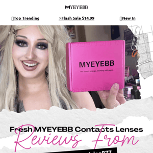 Check out Fresh MYEYEBB Contacts Reviews✨