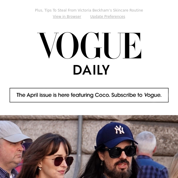 Dakota Johnson and Alessandro Michele Give Their Roman Holiday a 21st Century Update
