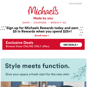 Shop the sale for BIG deals on frames, floral and more! 🎉 (+ Grab your 40%  off coupon) - Michaels Stores