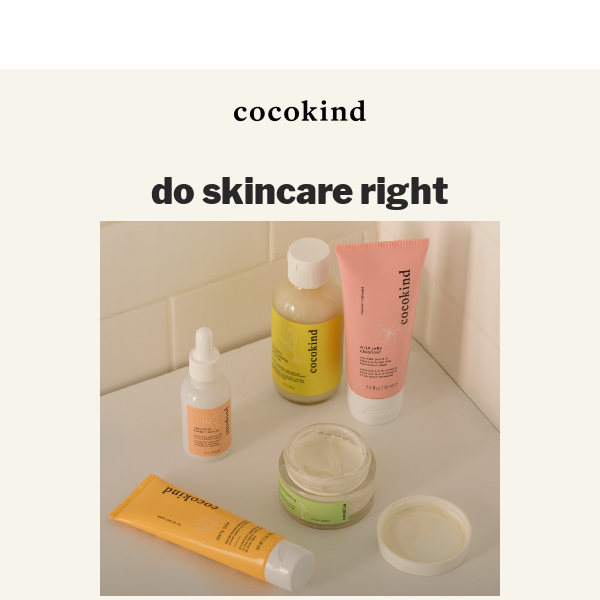 the *correct* order to apply skincare