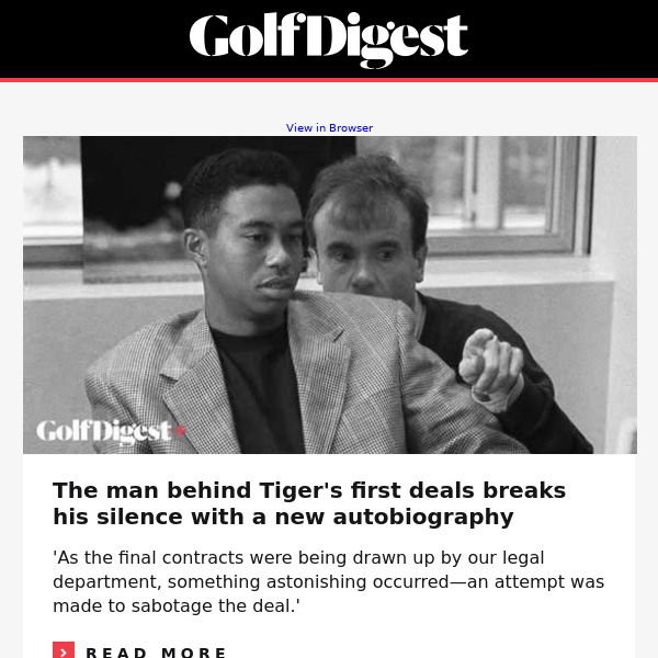 Tiger's deal-maker reveals Nike 'sabotage'