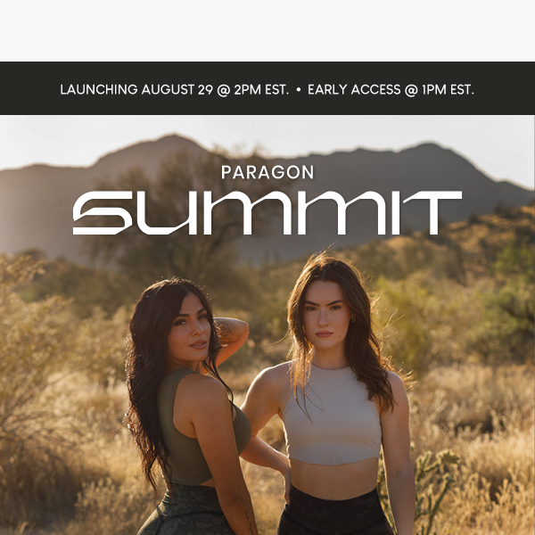 Introducing Summit ⛰️ - Paragon Fitwear