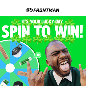 Feelin' lucky? Spin to WIN ☘️