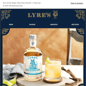 Make Your Favourite Cocktail A Lyre's