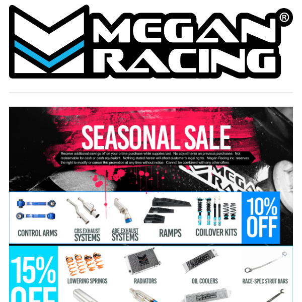 Seasonal Savings & New Products!