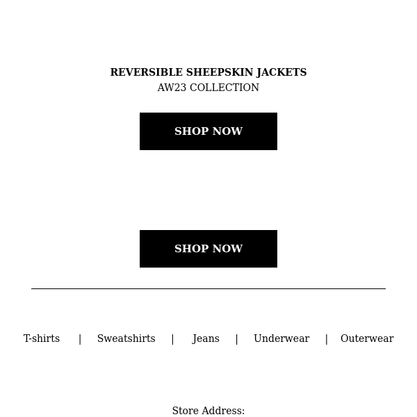 Reversible Sheepskin Jackets | AW23 Collection