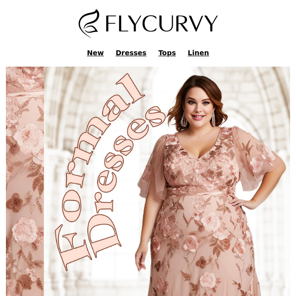 FlyCurvy, Redefined elegance: New formal dresses added!👗