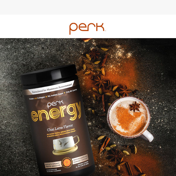 Celebrate National Chai Day with Perk ☕ - Perk Energy