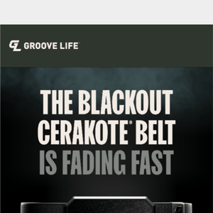 Last Call: Grab the Blackout Cerakote® Belt Before It's Gone!