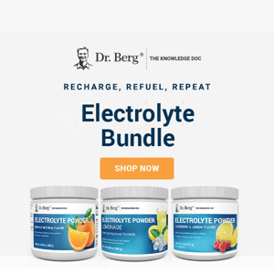 💧 Stay hydrated with the Electrolyte Bundle!