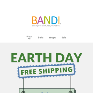 Earth Day Free Shipping