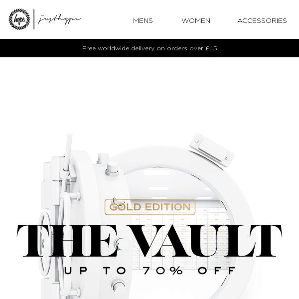 ⏰ LAST CHANCE! Shop the Vault! ⏰