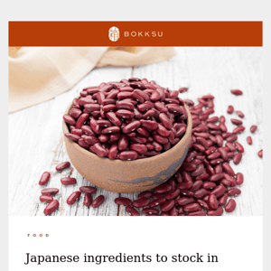 Build your Japanese Pantry