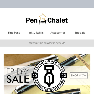 ✒️Fountain Pen Day Sale Extended!!!