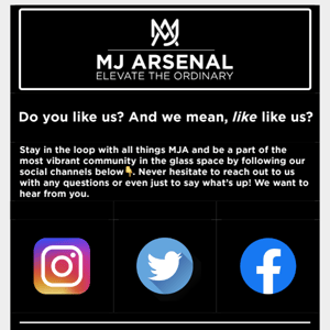 Follow us on Social Media!