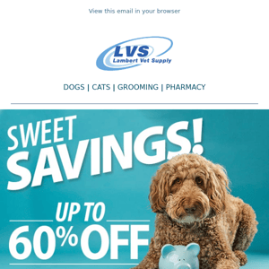 Lambert Vet Supply 🍭Score Sweet Savings!