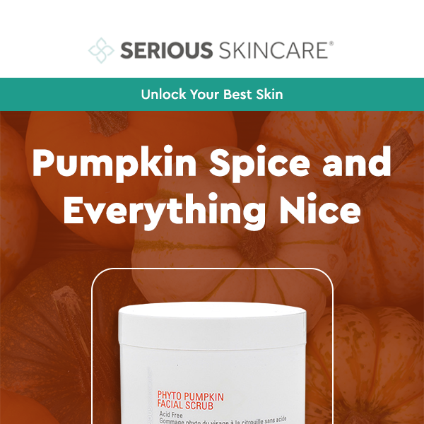 Fall’s best kept secret: Phyto Pumpkin Scrub