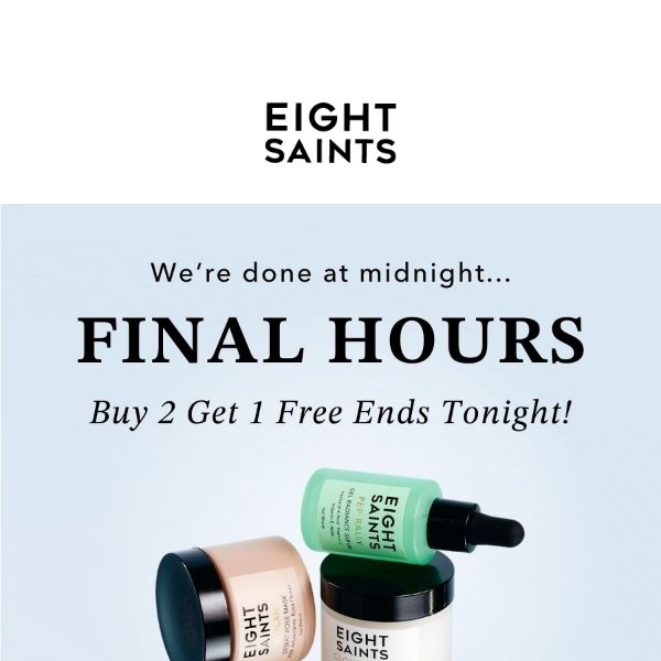 ✨ Final Hours: Buy 2 get 1 free