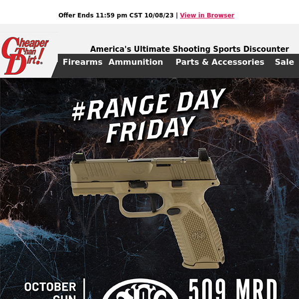 Win This FNH 509 Pistol  + Ammo Savings Inside